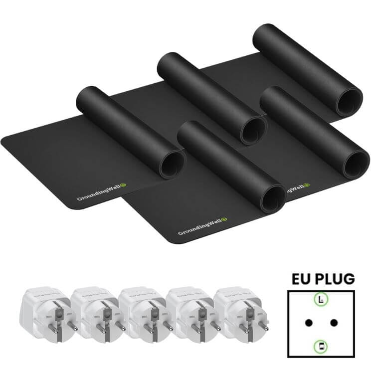 Groundingwell™ Mat Set with Eu Plugs