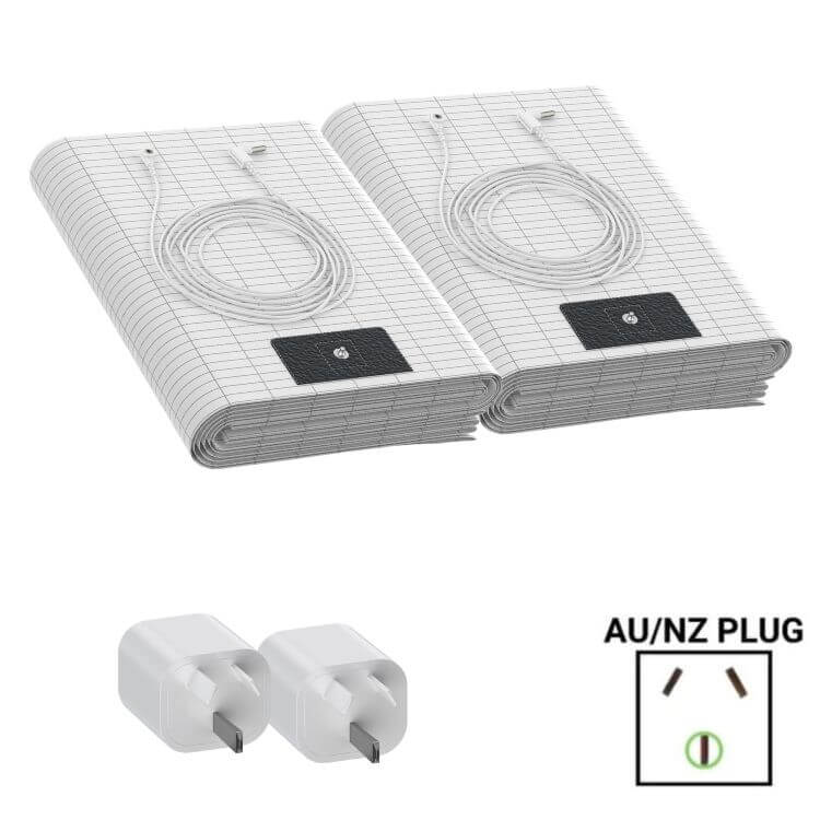 Groundingwell™ Earthing Sheets, with AU/NZ Plugs